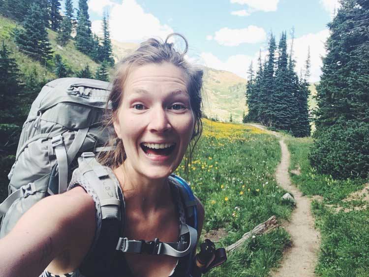 Kate Thiel: Going solo lets her find her own mental and emotional space.