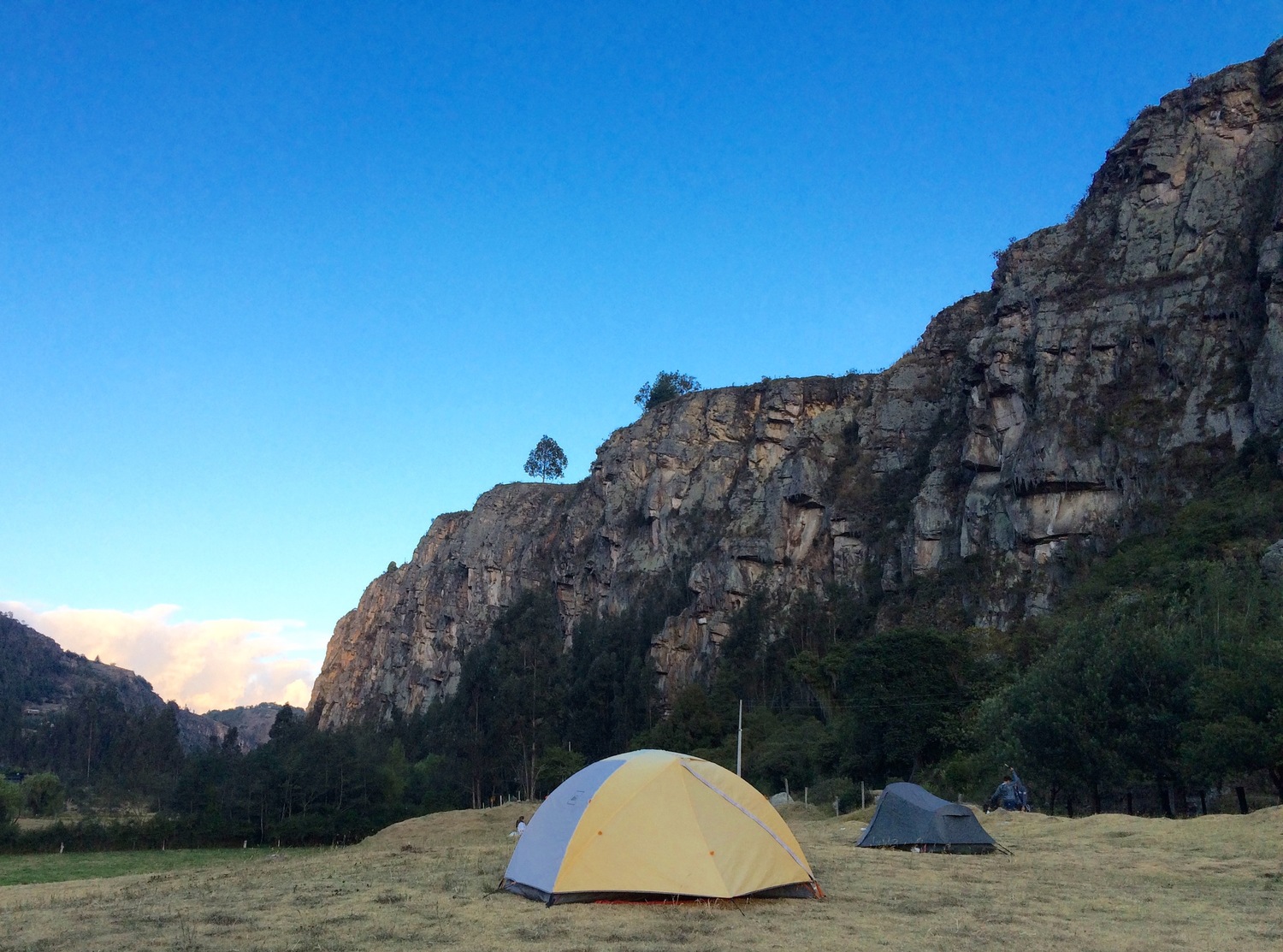 Camping in Colombia - Photo by Abby Levin