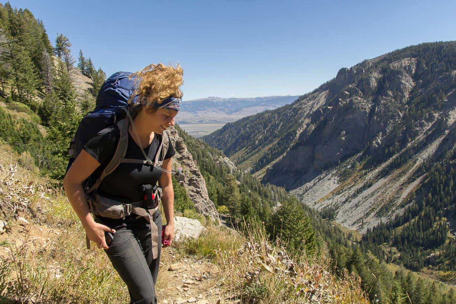 Madeleine in Grand Teton National Park in Wyoming by Kyle Bradford