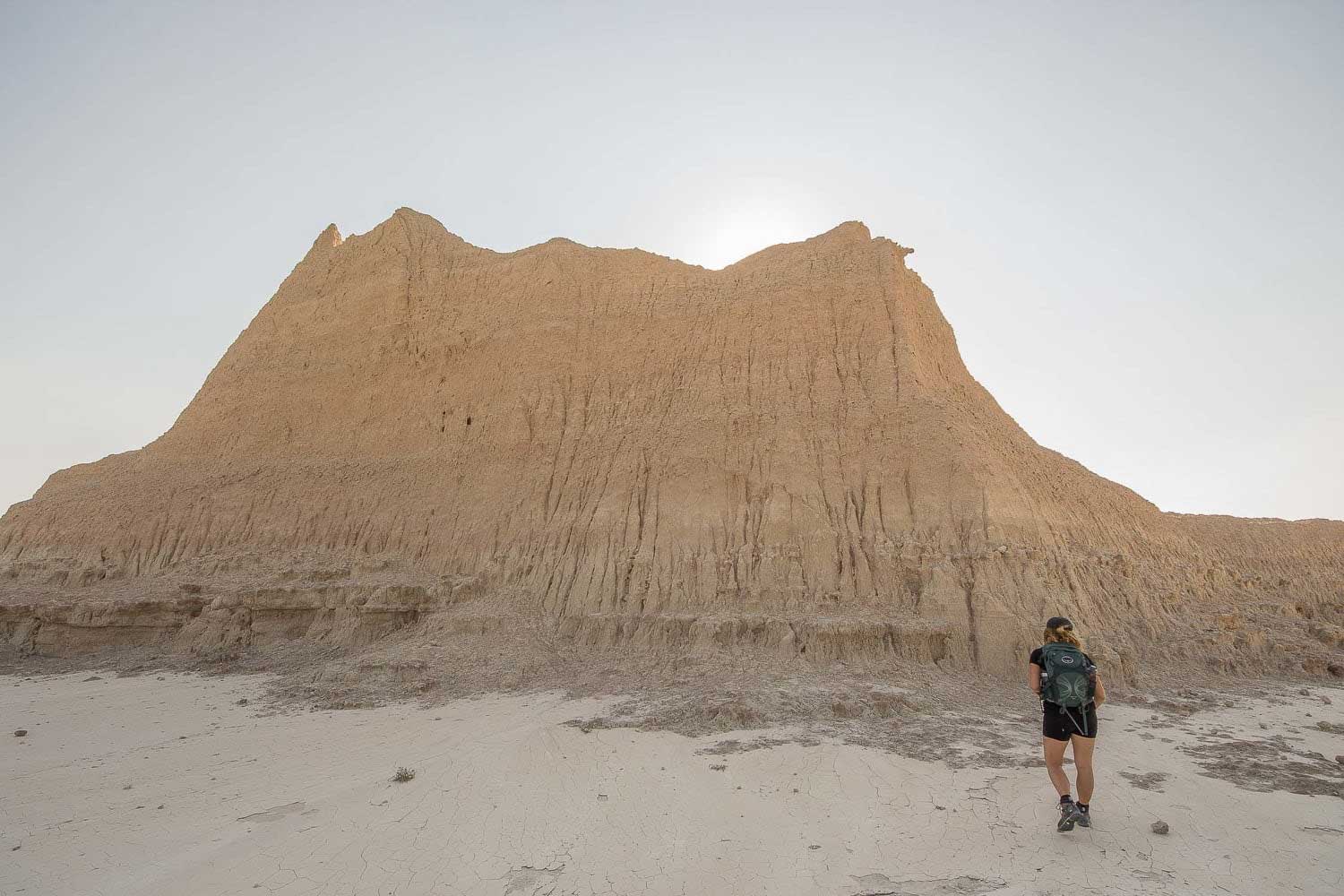 Madeleine in the Badlands by Kyle Bradford
