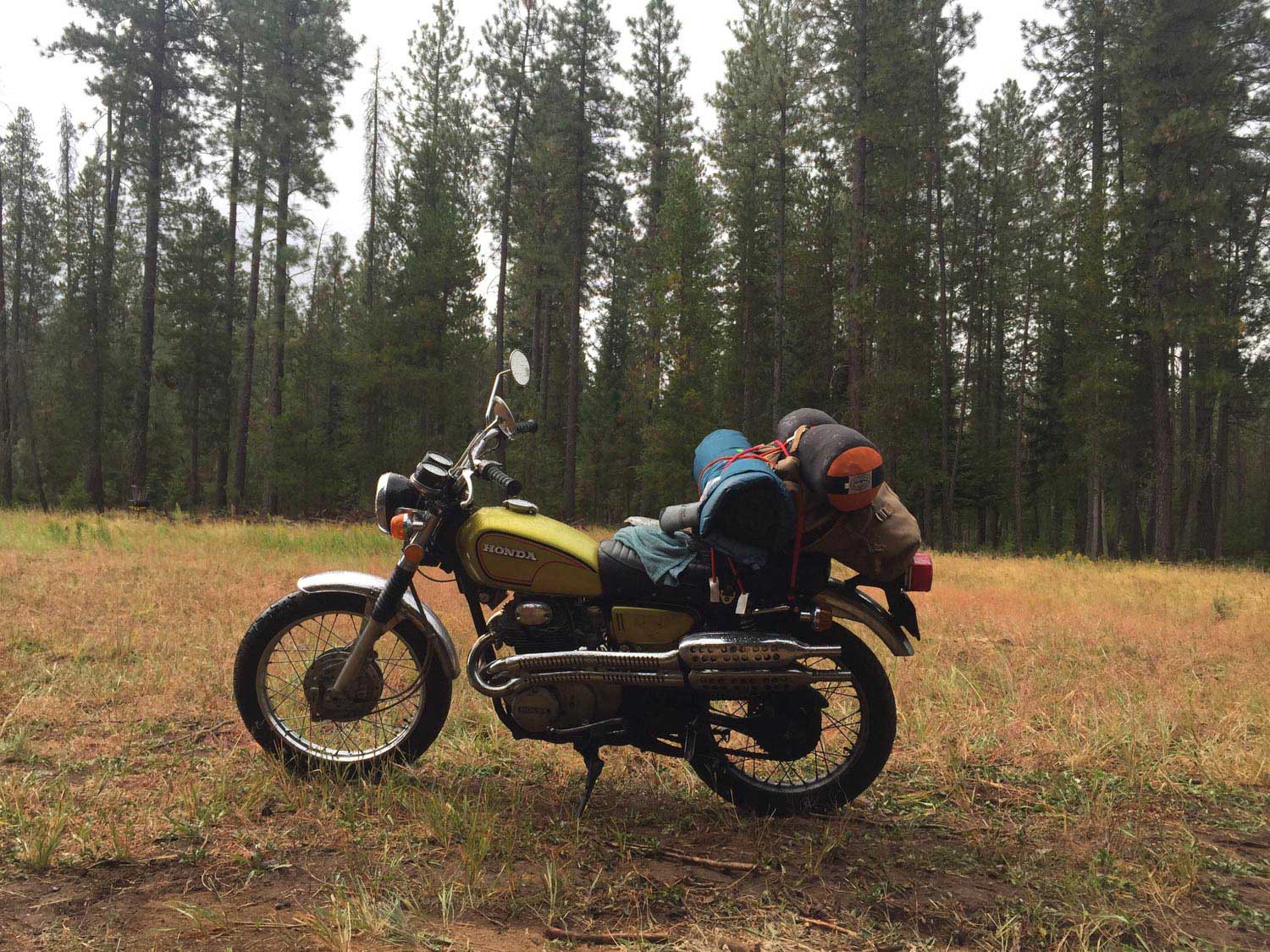 Dolly Parton all packed up and ready to go. Mt. Adams, The Dream Roll 2015