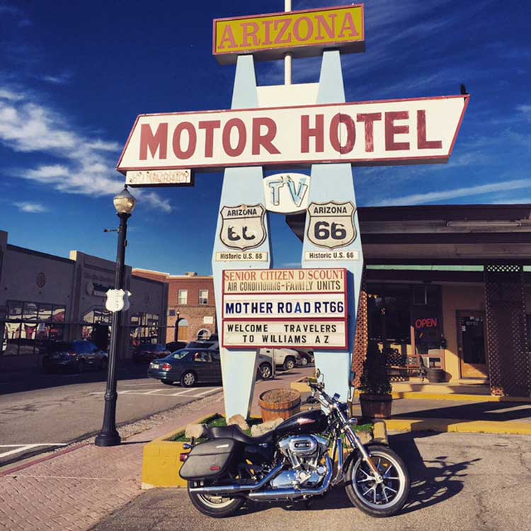 Williams, AZ. The gateway to the Grand Canyon and Route 66.
