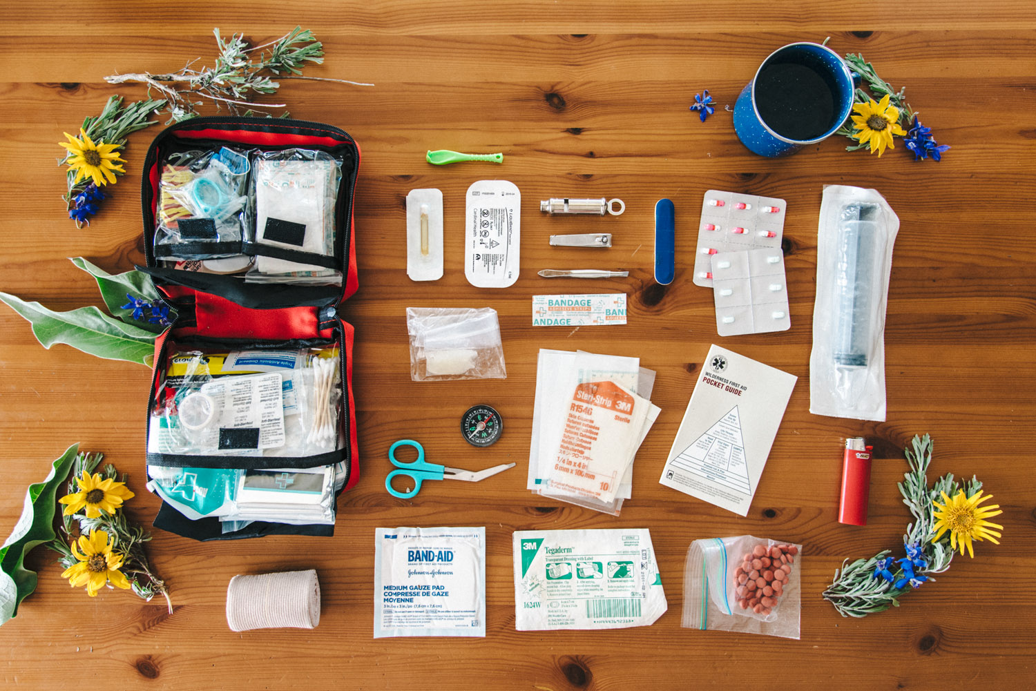 Katie's wilderness first aid kit