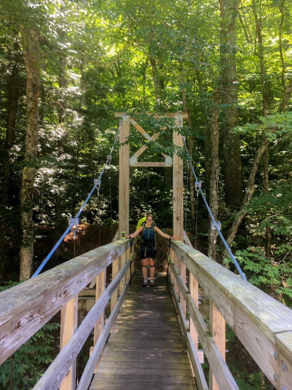 long trail hike